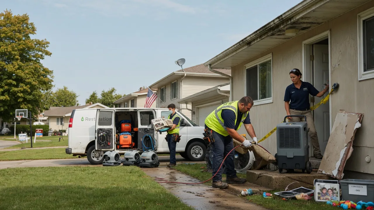 Water Damage Restoration in Jewell, KS near me